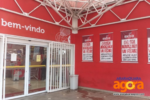 Extra de Araraquara vai fechar e anuncia queima de estoque - Foto: Geisa Ferreira/Araraquara Agora